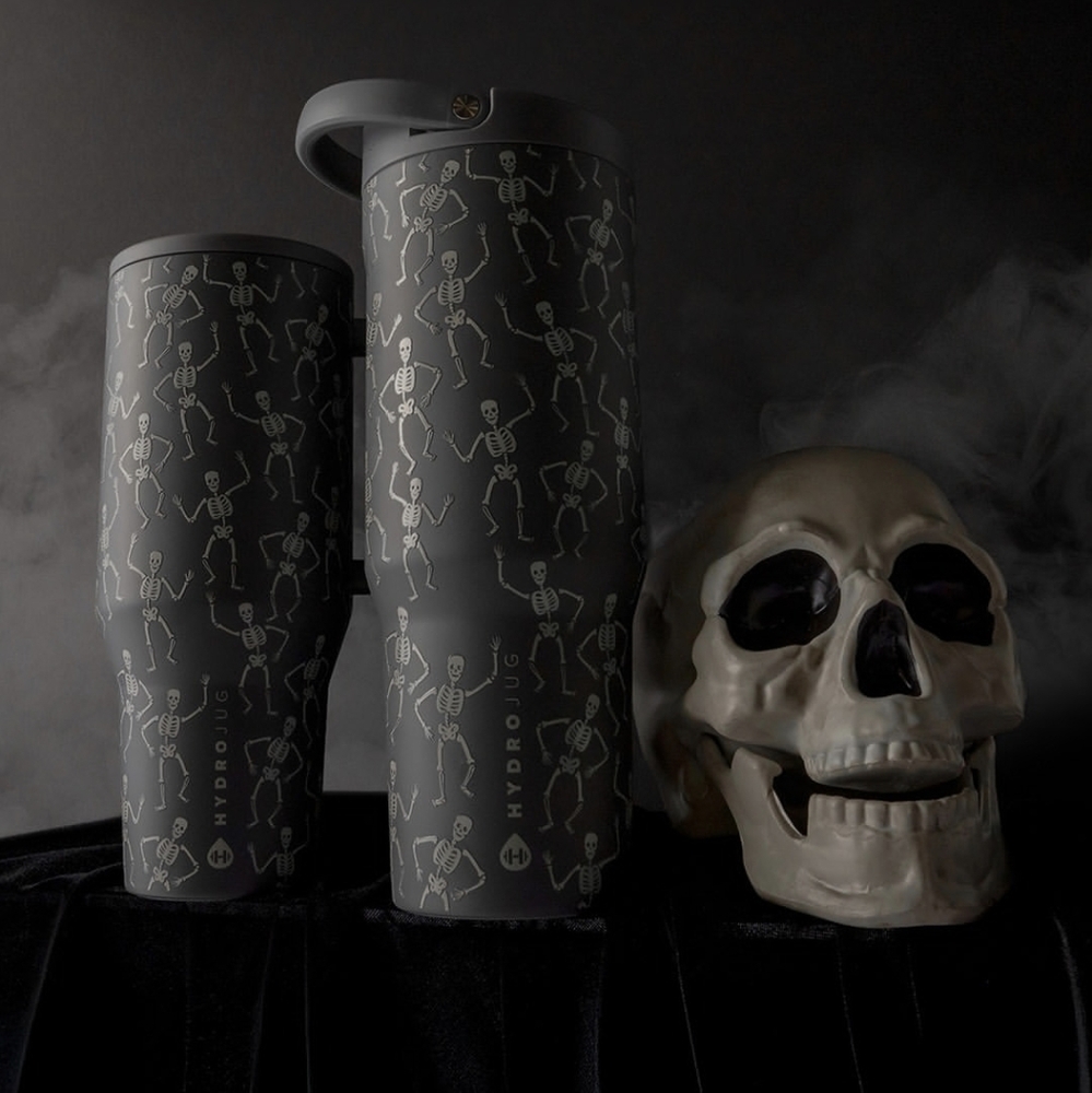 HydroJug Dead Serious 40OZ GLOW IN THE DARK LIMITED EDITION 👻👽